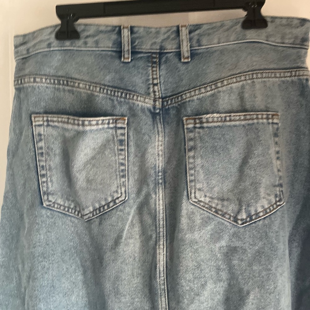 Anthropologie Pilcro Denim Maxi Skirt size 16 - Picture 3 of 9